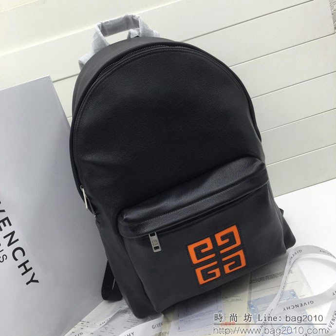 GlVENCHY紀梵希 雙肩包 頭層牛皮 原版亞銀五金 休閒背包 潮人必備款  tsg1087